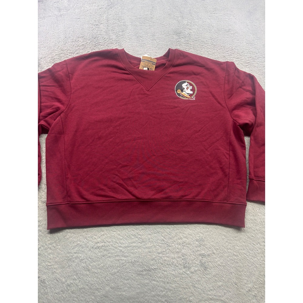 Florida State FSU Seminoles Sweatshirt Garnet women's Size XL 16/18 NWT